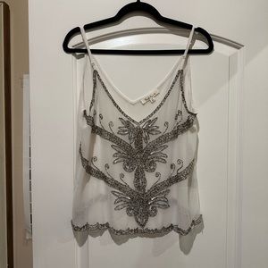 12TH TRIBE About Us Beaded Top